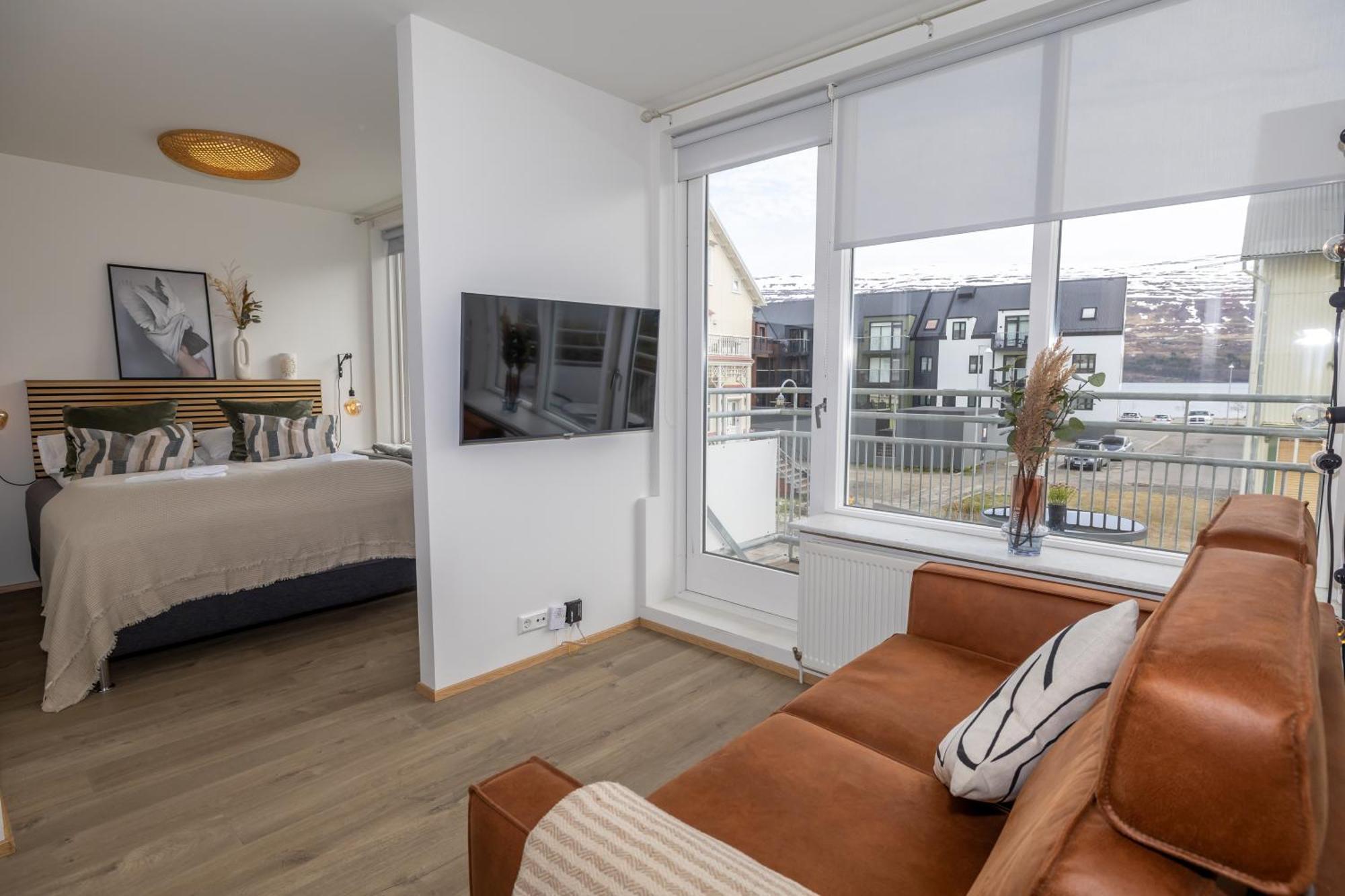 Charming Deluxe Apartment Akureyri Zimmer foto