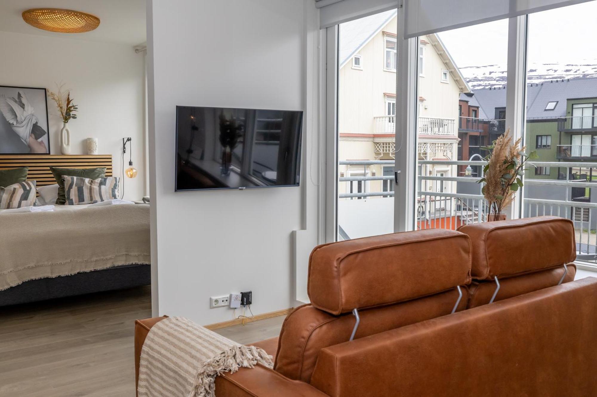 Charming Deluxe Apartment Akureyri Zimmer foto